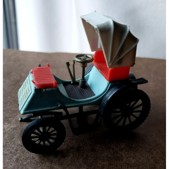 GAMA TOY DIECAST 2 Seater Light Blue Body Red Seat & White Canopy 1:46 W GERMANY - Picture 5 of 16